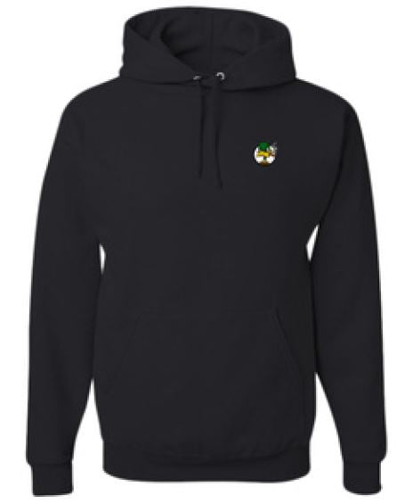 SWF - MEDIUM WEIGHT HOODIE BLACK